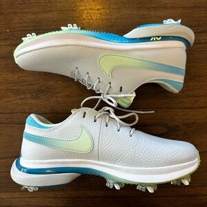 Nike Air Zoom Victory Tour 2 Golf Shoes Mens 7 White Blue DV6798-047